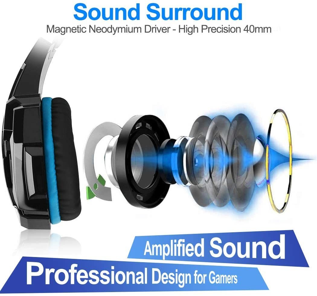 DC5V 100mA Huterspider V9 3.5 mm Gaming Headset