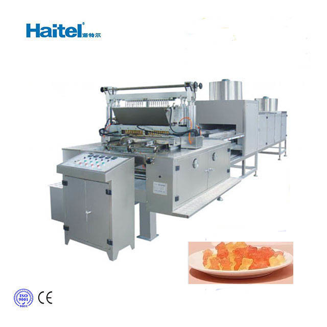 Stainless Steel Automatic Candy Making Machine 60Hz Vitamin Gummy Bear Production Line