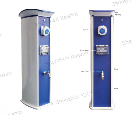 ISO Dock Marina Pontoon Jetty Pedestal Dock Power and Water Pedestal Water Power Pedestal Hydropower Box