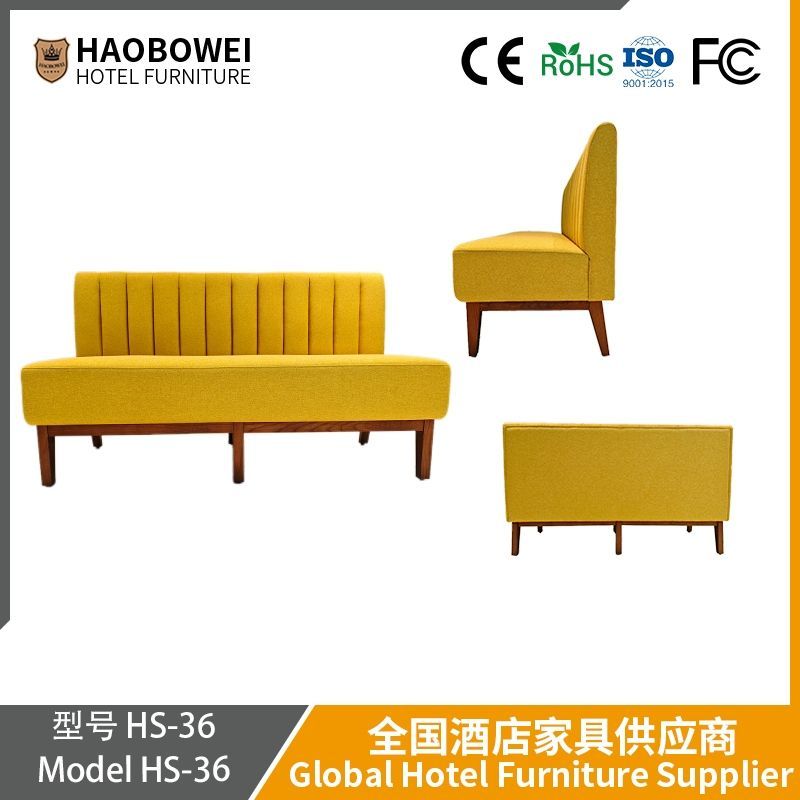 Foshan Furniture. Fabric Booth Sofa. Restaurant Furniture. Theme Restaurant. Customized Booth Sofa for Restaurant Private Rooms.