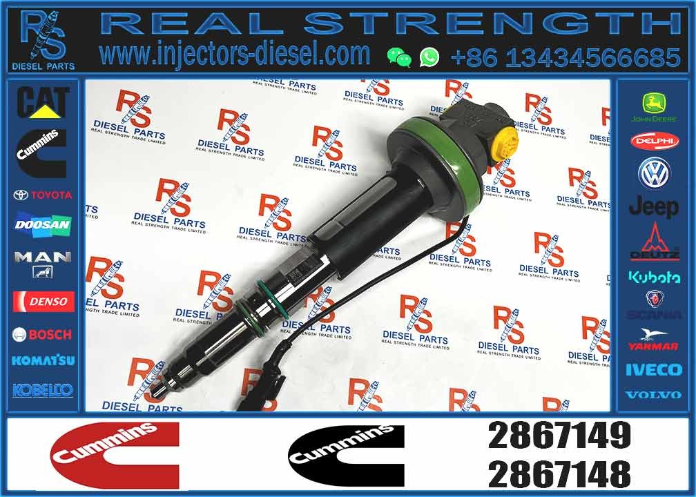 High Quality Diesel Engine Fuel Injector Y431K05392 2867147 2867148 For CUMMINS QSK19 QSK38 QSK50 QSK60 Engine
