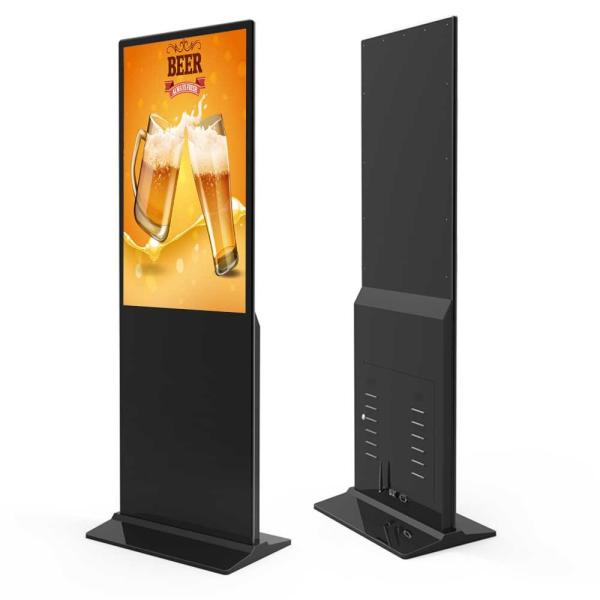Quality VETO 43 Inch Android Floor Standing Digital Signage LCD Totem Support Wifi USB for sale