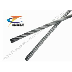 China 6x19 6mm 8mm 10mm Galvanized Steel Wire Rope on sale