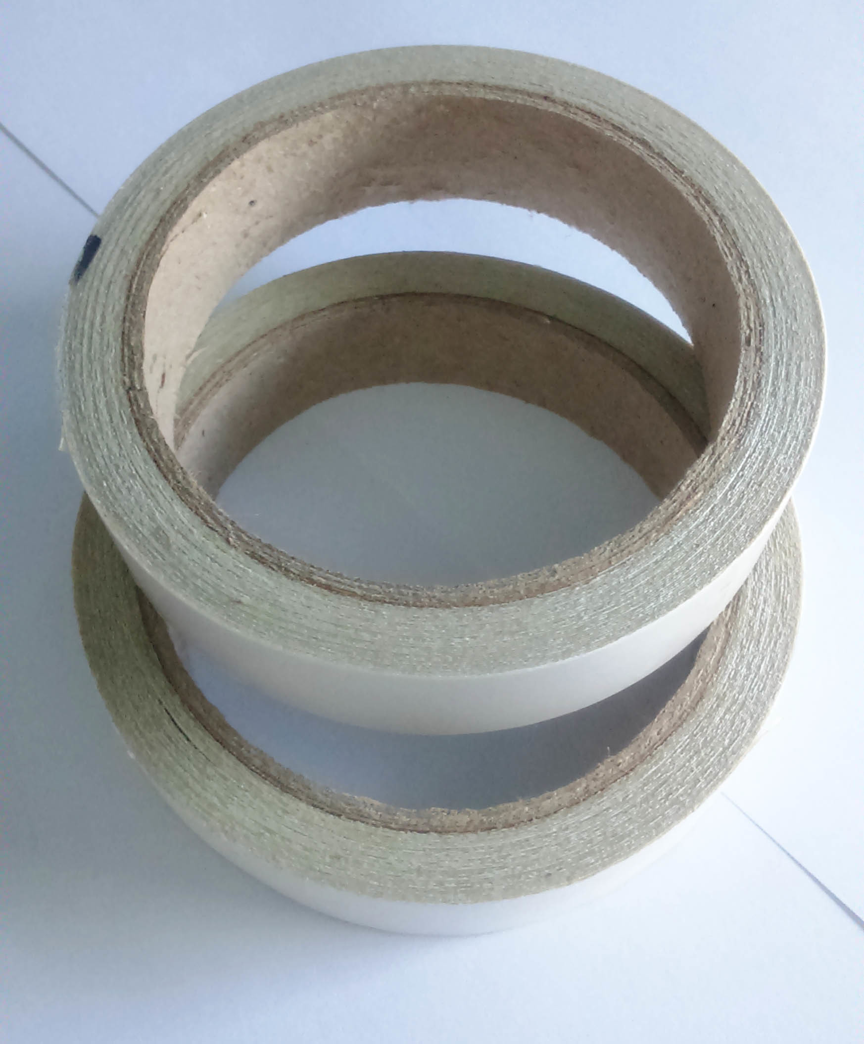 Yellow Or White Color Pe Double Splice Tape Acrylic Adhesion Strong Sticky