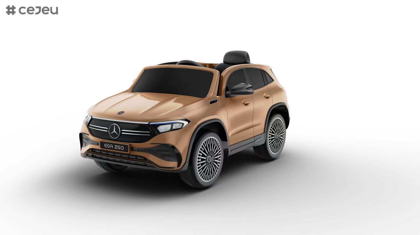 6V 7AH Benz Kids Sports Car Ride-On Toys with 2.4G RC, Light/Music, USB/SD/MP3