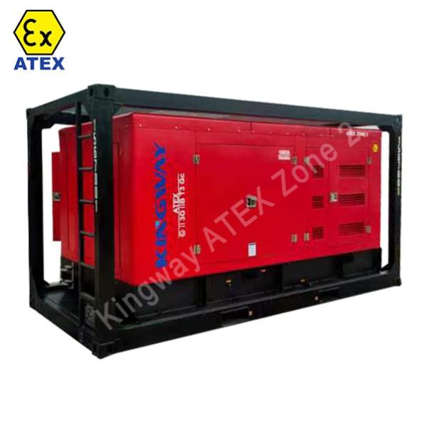 Supply 250kva 200kw 400v 50hz 3 phase 4 wire diesel engine explosion proof Atex