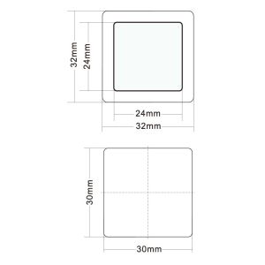 Home Elevator Push Button ABS Base With Metal Circle Outer Frame And Surface