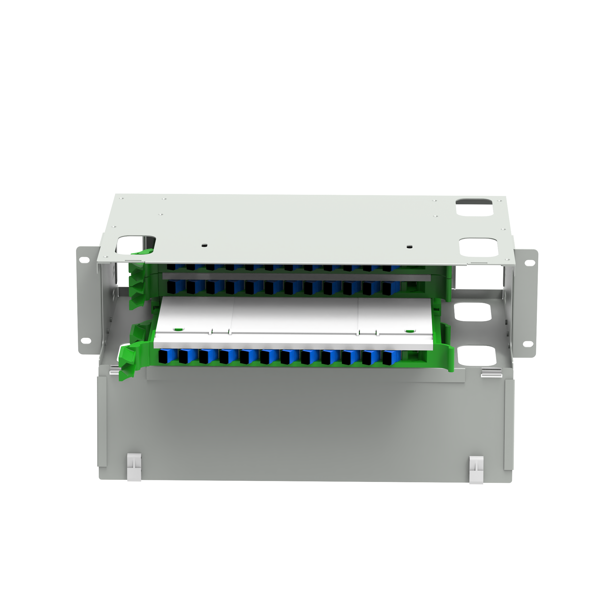 Data Center Essential 48 Ports SC Type Optical Fiber Distribution Patchpanel with 5