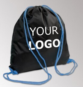 Custom eco-friendly waterproof folding polyester drawstring bag for shopping，Sublimation Waterproof Polyester Drawstring