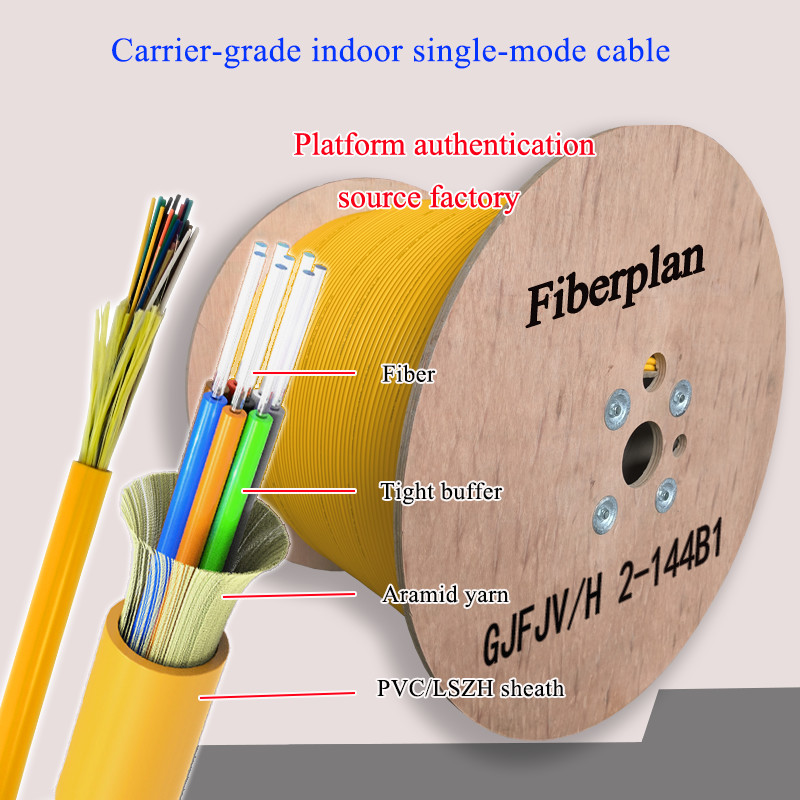 Distribution Tight Buffer Optical Cable GJFJV