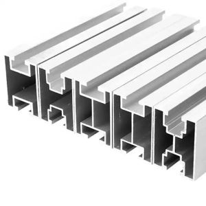 Customized Based Aluminum Solar Rail PV Panel Mounting Structures for Applicable