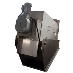  Mobile Containerized Solution Multi Disc Screw Press Sludge Dehydrators Manufactures