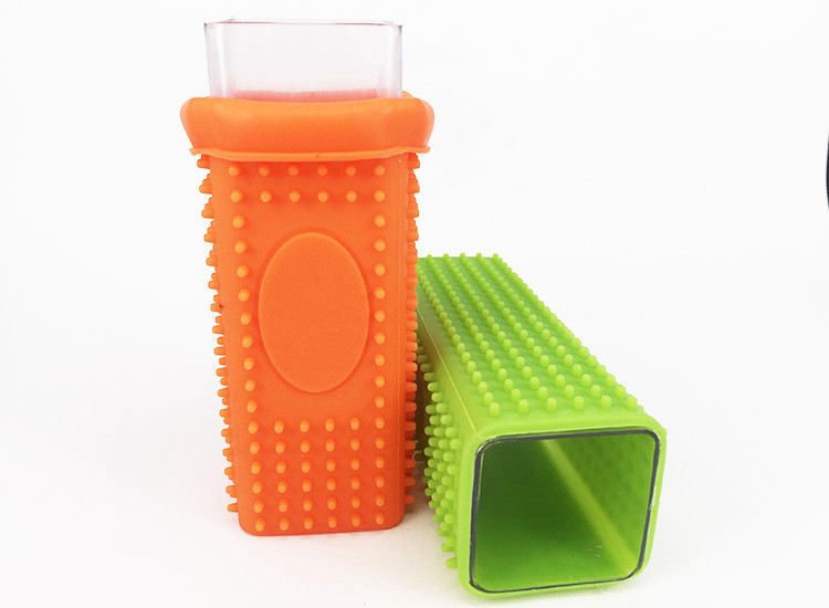 Custom Soft Reusable Silicone Pet Hair Remover Hair Cleaning Tool For Dag And Cat
