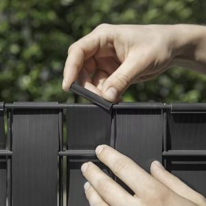 China Easily Assembled PVC Privacy Strip For Chain Link Fence on sale