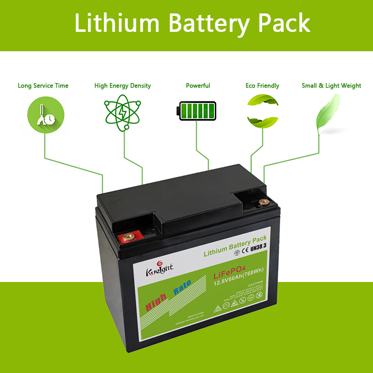 60Ah 12V LiFePO4 Battery Lithium Iron Battery For Home Energy Storage Solar System