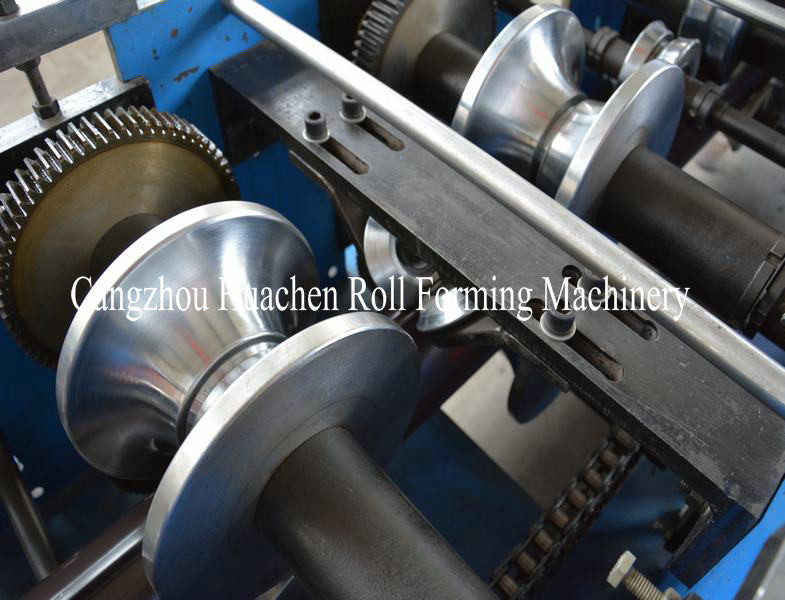 3" * 4" Rectangular Rainspout Roll Forming Machine for Rainwater Downpipe / Water Pipe