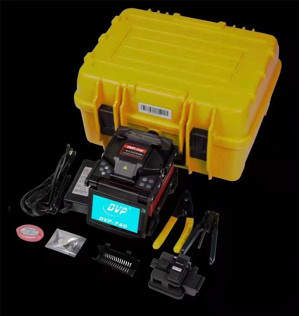 FTTH FTTX Fiber Fusion Splicer , DVP 740 Cable Splicing Machine
