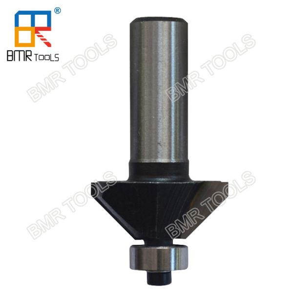China High Performance 45 Degree Chamfer Router Bit for Bevel Edging Wood with 1/4 shank on sale