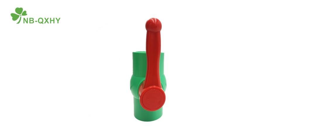 Nb-Qxhy Hot Sale CPVC Green Handle Compact Therad Ball Valve with Bangladesh Market