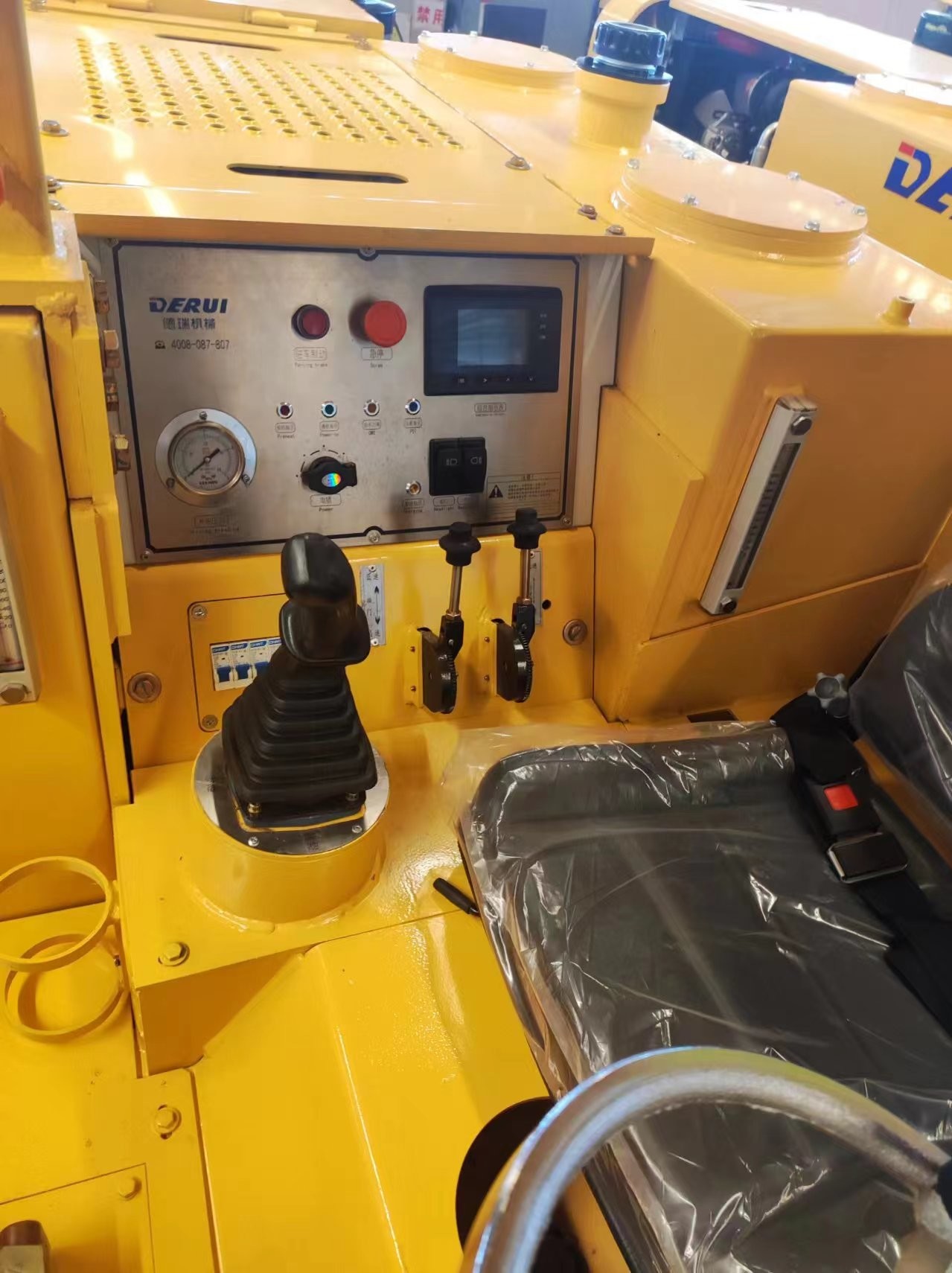 Mini Underground Loader Compact Tunnel Use Underground Equipment Bucket 1 Cube