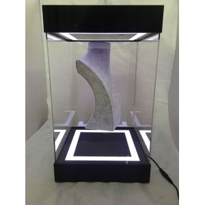 magnetic floating pop levitateing shoes display racks