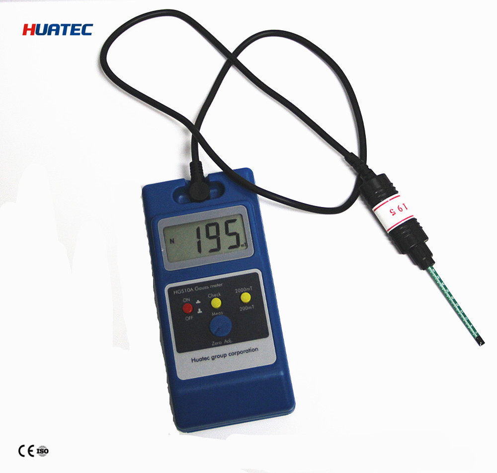 2000mt Magnetic Particle Testing Equipment Portable Digital Gauss Meter