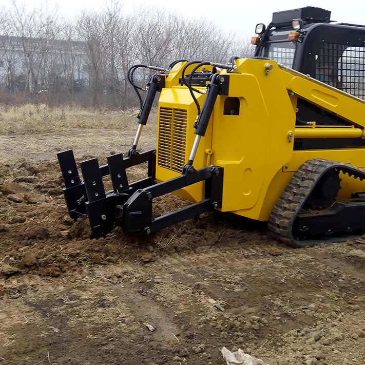 Directly Sell 18.2kw Mini Crawler Skid Steer Loader with 1069 kg Machine Weight
