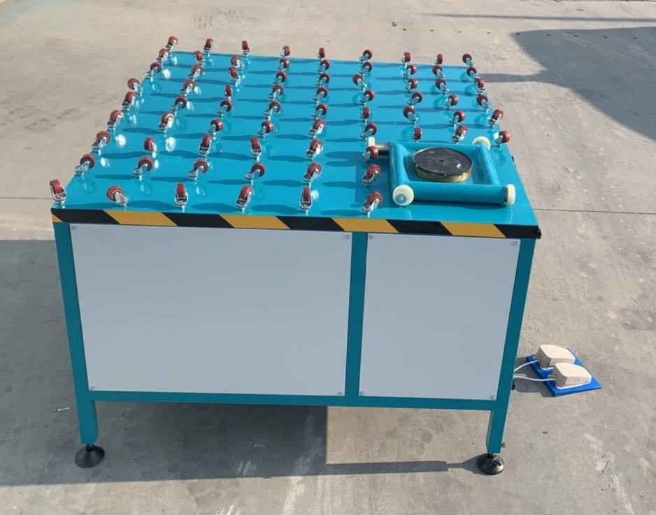 Rotating Coating Silicone Sealants 1000Mm Glass Turning Table