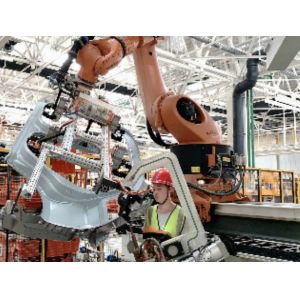 Robot multi-model flexible welding line project