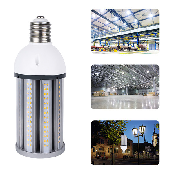 E40 E27 LED Corn Light With Wide Beam Angle 2700-6500K Color Temp Long Lifespan Of 50000hrs