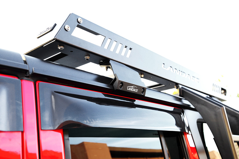 Sturdy Roof Mount Steel and Aluminum Alloy Basket for Jeep Wrangler Net Weight 37.5kg