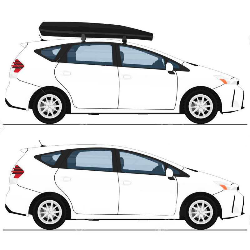 OEM ODM Dongsui Factory Roof Top Carrier 700L High Capacity Auto Roof Box