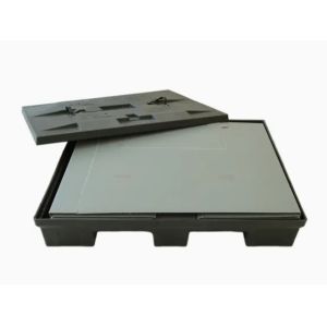 Stackable Folding Pallet Container Logistics Collapsible HDPE Plastic Pallet Box