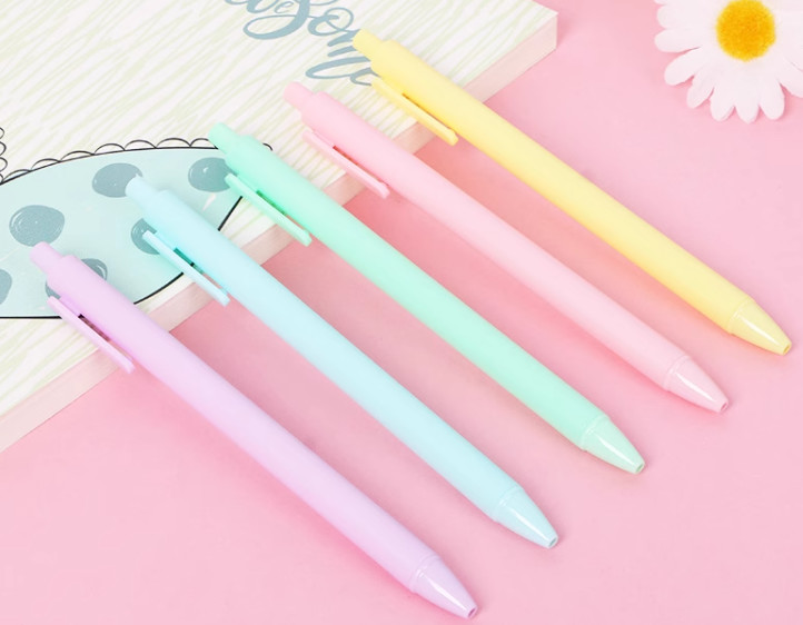 Neutral Pen Cartoon Neutral Pen Water Pen High Beauty Candy Color Office Stationery Plastic pen