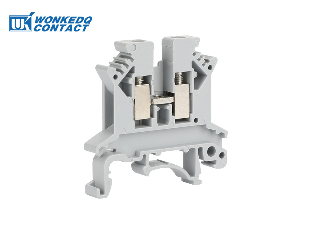  Feed Through Screw Terminal Block Plastic Nylon PA66 Installation Panel Mounted Manufactures