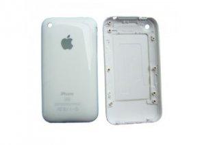 White Apple Iphone Replacement Parts , Iphone 3G Battery Housing / Back Cover
