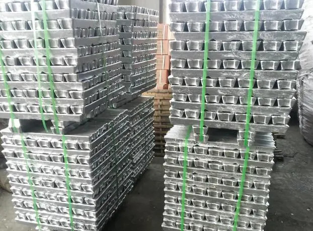 High Pure 99.9% Aluminum Metal Ingot Size Customized ISO
