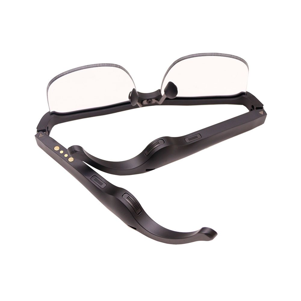 Smart Music Glasses AR Glass Wireless Bass with Microphone Glasses for Listening to Music and Making Phone Calls 50" - 80" FCC