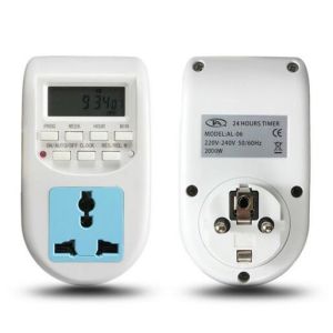 24 Hours UK/EU Plug Wholesale Energy Saving Timer Programmable Electronic Timer