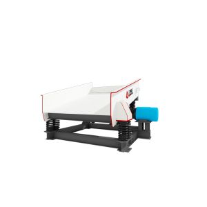 300TPH Processing Capacity Single Shaft Vibrating Feeder with Simple Structure