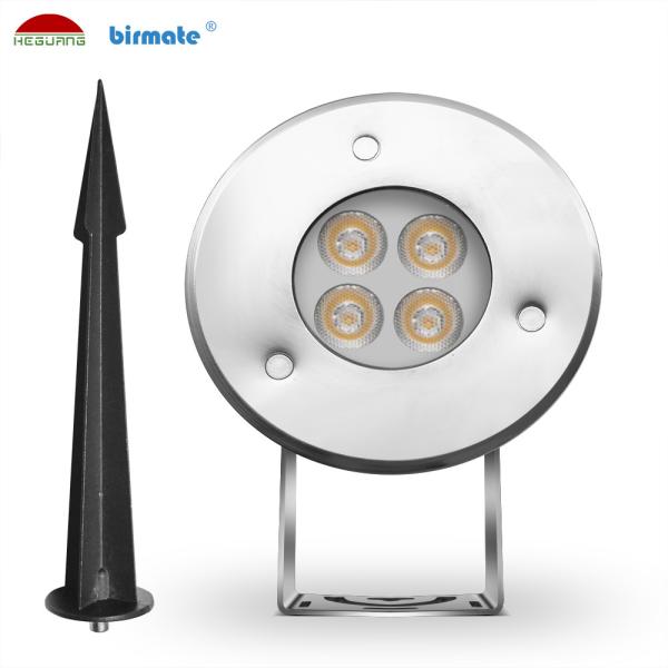 24 Volt Garden Push Pin Led Light,3W mini garder lighting bulb waterproof