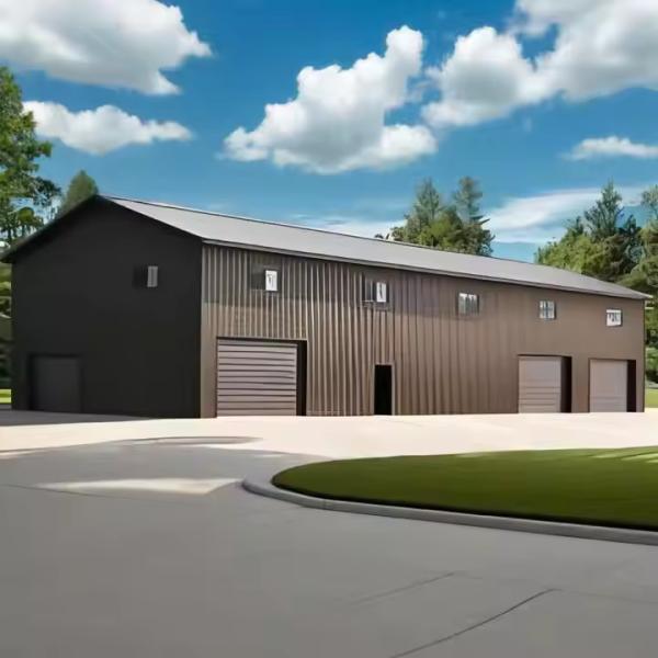 Prefabricated Steel Structures Building Hurricane Proof Large Span Steel