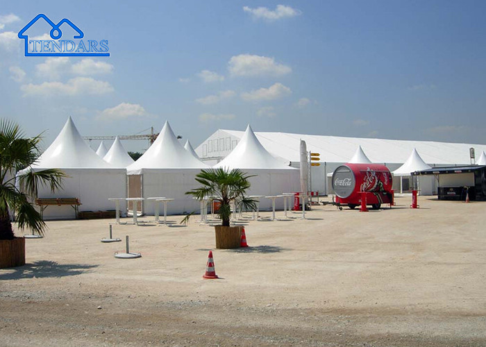 Wedding Marquee Outdoor Aluminum High Peak Pagoda Tent For 100 People Canopy Party Tent For Sale