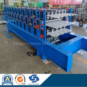 Three Layer Roof Tile Sheet Roll Forming Machine Triple Deck Roofing Tiles