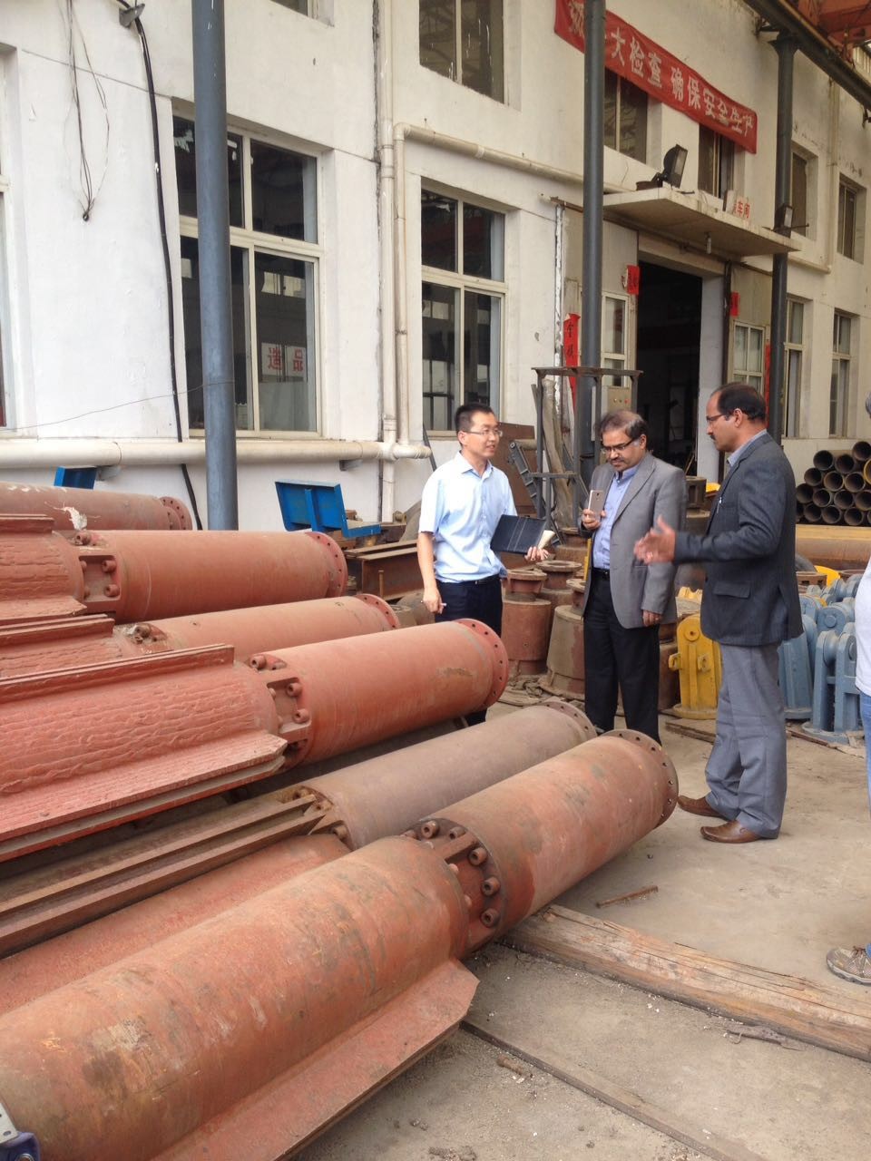 Stable Top Feed Vibroflot 1450 Rpm For Stone Column And Vibro Compaction