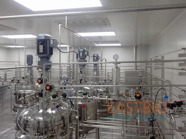Quality Floor Stand Stainless Steel Bioreactor Biopharmaceutical Fermenter System for sale