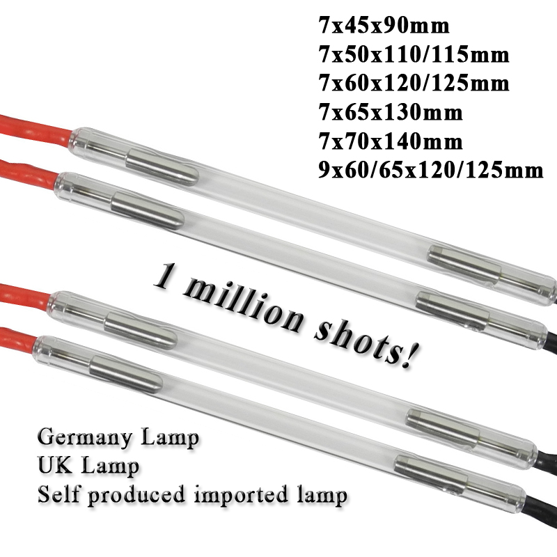 15x50mm IPL Xenon Flash Lamp 500000 Flashes For Acne Treatment