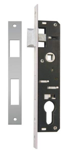 Iron Aluminum Door Lock Protection Aluminium Profile Lock For 35 - 50mm Door