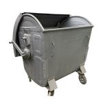 1100l 1100liter Street Outdoor Large Trash Waste Metal Galvanized Stainless