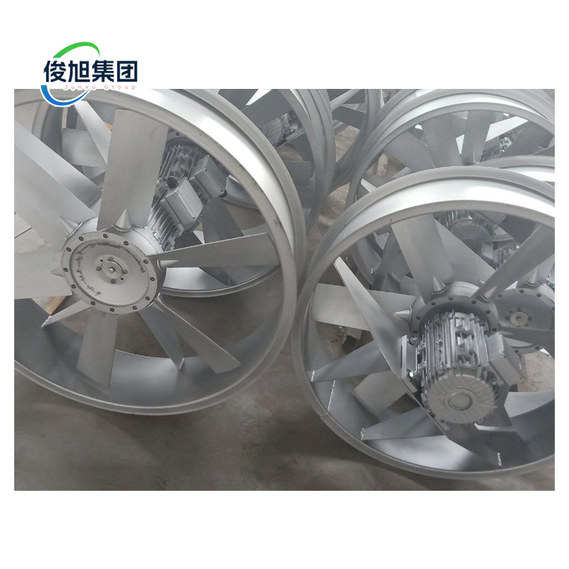 Heavy Industry High Temperature Resistant Exhaust Fan With Blade Material